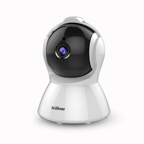 SriHome SH025 Télécaméra IP avec suivi automatique 1080P HD AI de 2,0 millions de pixels, prise en charge audio bidirectionnelle / suivi du mouvement / flux humain / vision nocturne / fiche TF, prise AU, SH025