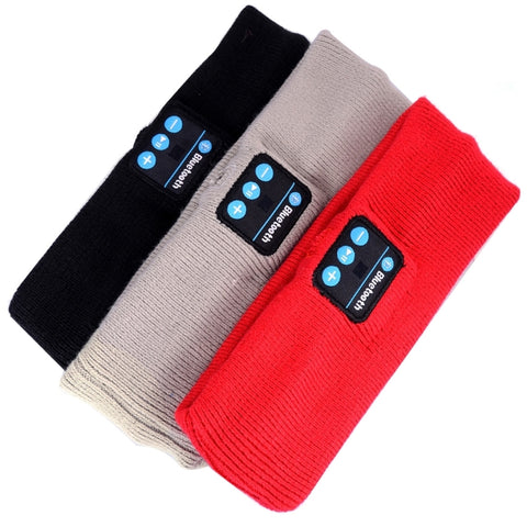 Façade pour écouteurs pour musique sportive vivante Bluetooth lavorata a maglia avec microfono pour iPhone / Samsung et autres appareils Bluetooth