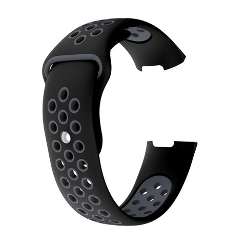 Cinturino Bicolore in Silicone per Fitbit Charge 3 - Taglia