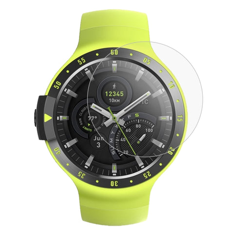 ENKAY Hat-Prince 0.2mm 9H 2.15D Pellicola in vetro temperato con bordo curvo per TicWatch S, TicWatch S
