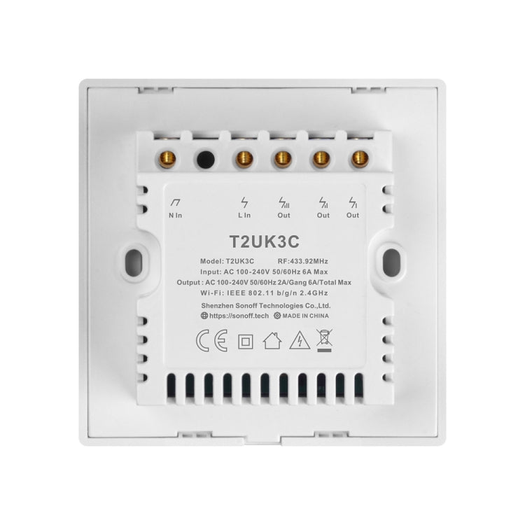 Sonoff T2 Touch Smart Wall Switch for Home Automation