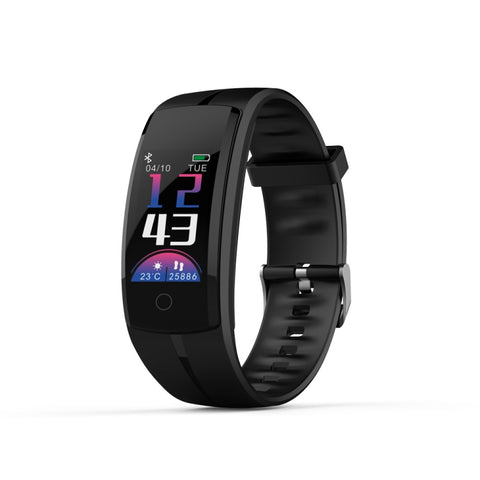 QS100 Bracciale intelligent avec écran couleur TFT de 0,96 pouces IP67 Imperméabile, prise en charge de la mémoire de chiamata/surveillance de la fréquence cardiaque/surveillance du son/promotion sédentaire/surveillance de la pression sanguine