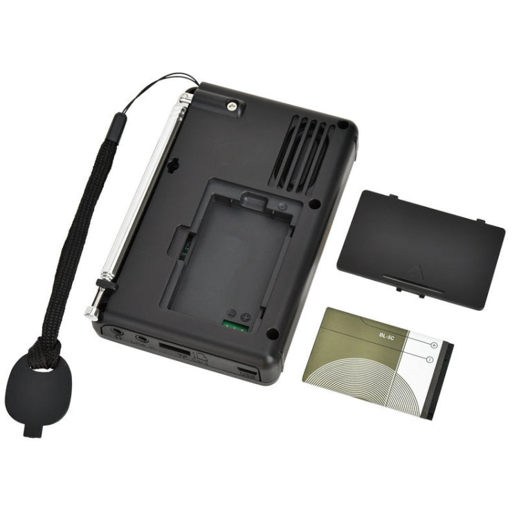 Radio Stereo Portatile K-603 FM/AM/SW con Supporto Bluetooth e Scheda