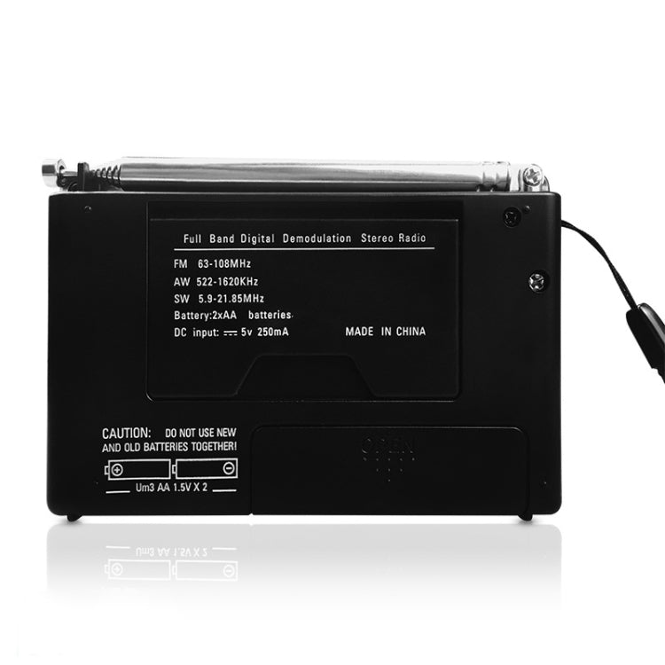 Portable FM AM SW Radio with Digital Demodulation - HRD-310