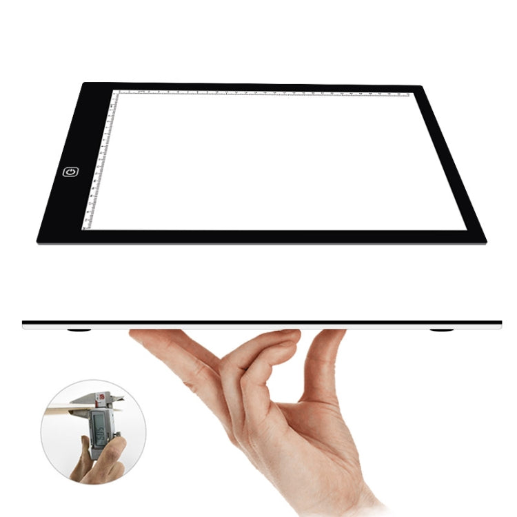 5W LED Dimmable Acrylic Drawing Board - A4 Size, USB Powered