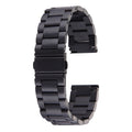 22mm Three Flat Buckle For Samsung Gear S2 Classic Smart Watch Butterfly Buckle 3 Beads Stainless Steel Watchband