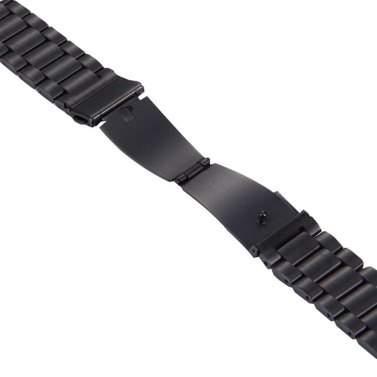 22mm Three Flat Buckle For Samsung Gear S2 Classic Smart Watch Butterfly Buckle 3 Beads Stainless Steel Watchband