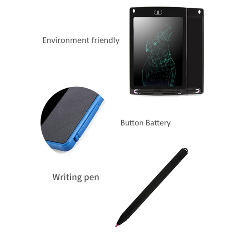 Portable 8.5 inch LCD Writing Tablet Drawing Graffiti Electronic Handwriting Pad Message Graphics Board Draft Paper with Writing Pen, 8.5 inch Black    ...