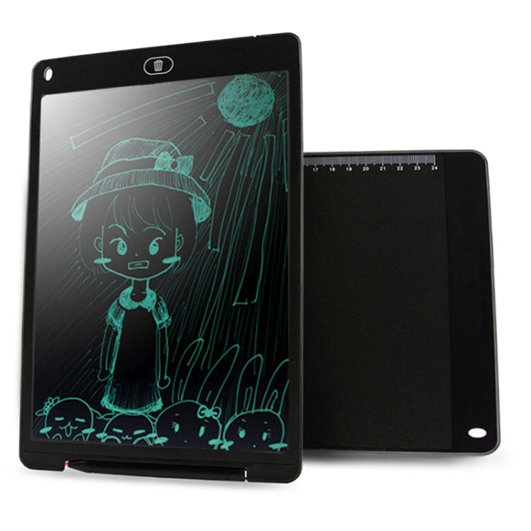 Portable 12 inch LCD Writing Tablet Drawing Graffiti Electronic Handwriting Pad Message Graphics Board Draft Paper with Writing Pen, 12 inch Black      ...