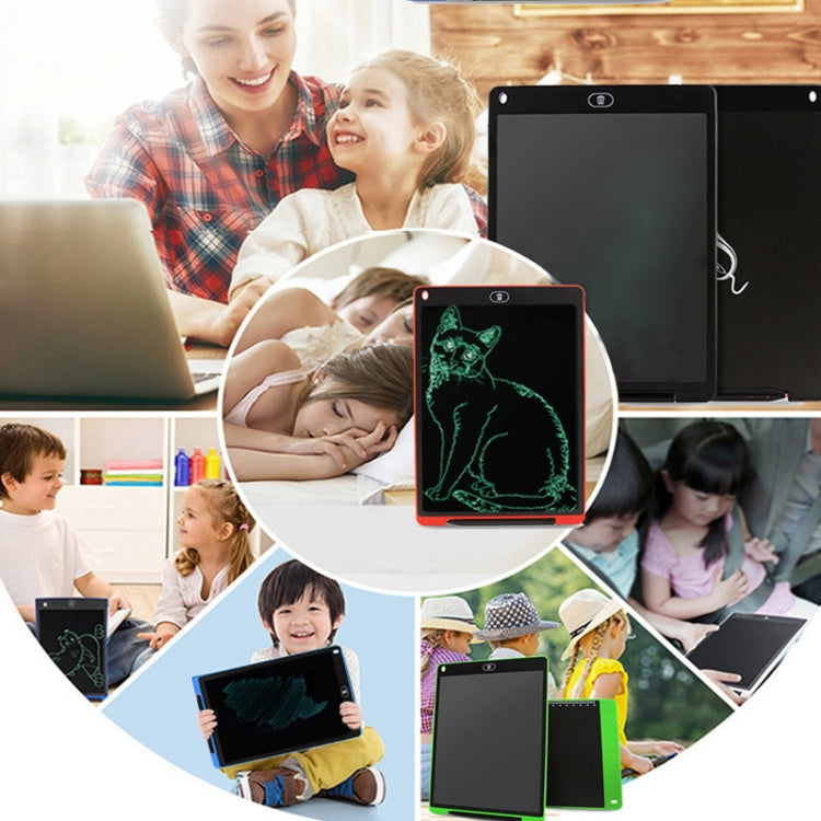 Portable 12 inch LCD Writing Tablet Drawing Graffiti Electronic Handwriting Pad Message Graphics Board Draft Paper with Writing Pen, 12 inch Black      ...