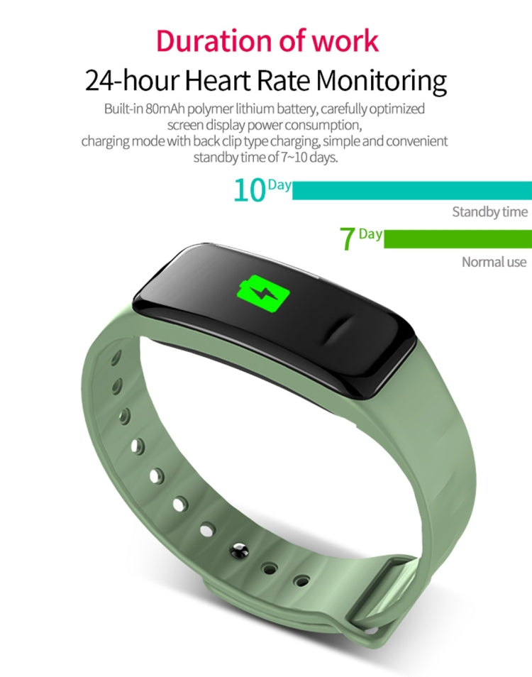 CHIGU C1Plus Fitness Tracker with Heart Rate & Sleep Monitor