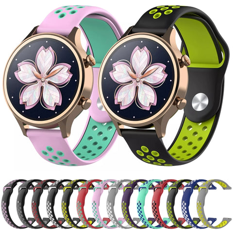 Cinturino per orologio bicolore per Galaxy S3 Ticwatch Pro