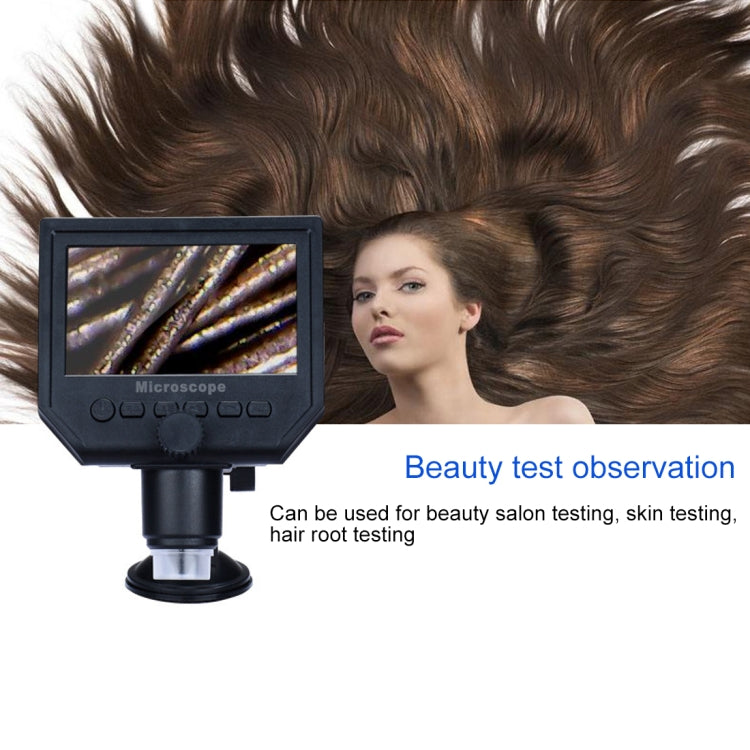 Portable Digital Microscope with HD LCD Display and LED