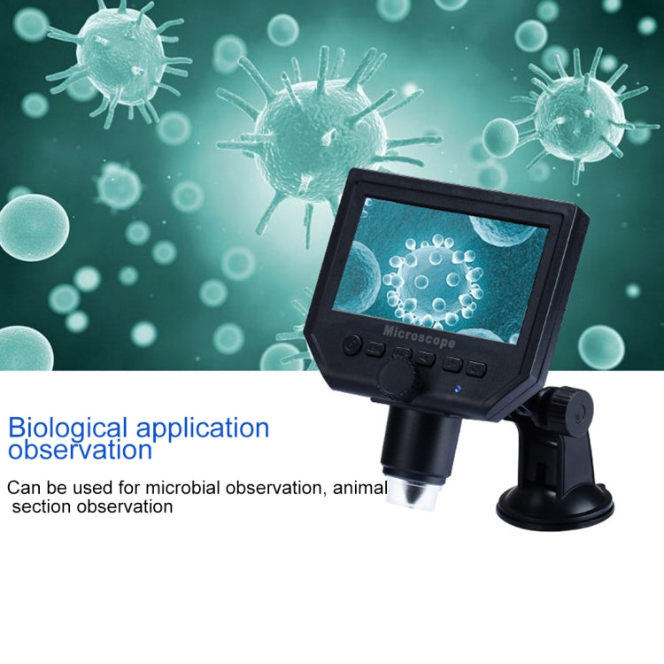 Portable Digital Microscope with HD LCD Display and LED