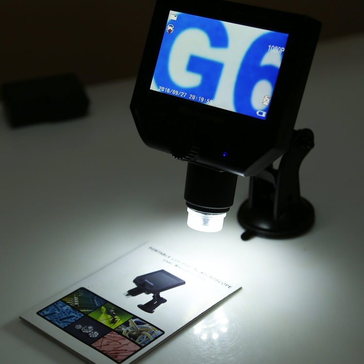 Portable Digital Microscope with HD LCD Display and LED