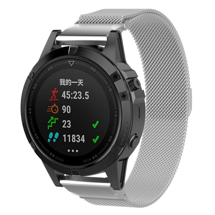 Per cinturino milanese Garmin Fenix 7S, For Garmin Fenix 7S
