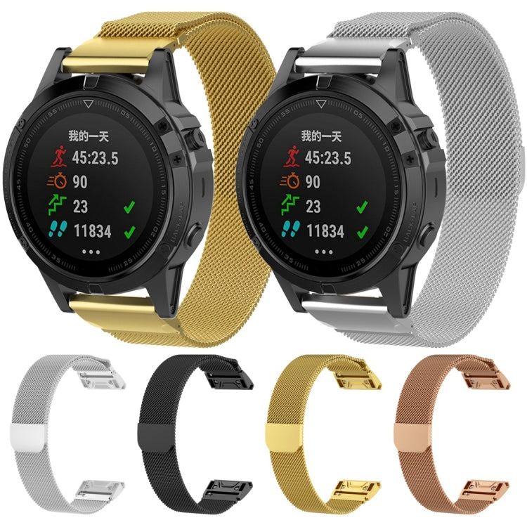 Per cinturino milanese Garmin Fenix 7S, For Garmin Fenix 7S