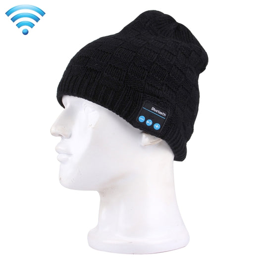 auricolare-bluetooth-lavorato-a-maglia-con-struttura-quadrata-caldo-cappello-invernale-con-microfono-per-ragazzo-ragazza-e-adulti - immagine 1