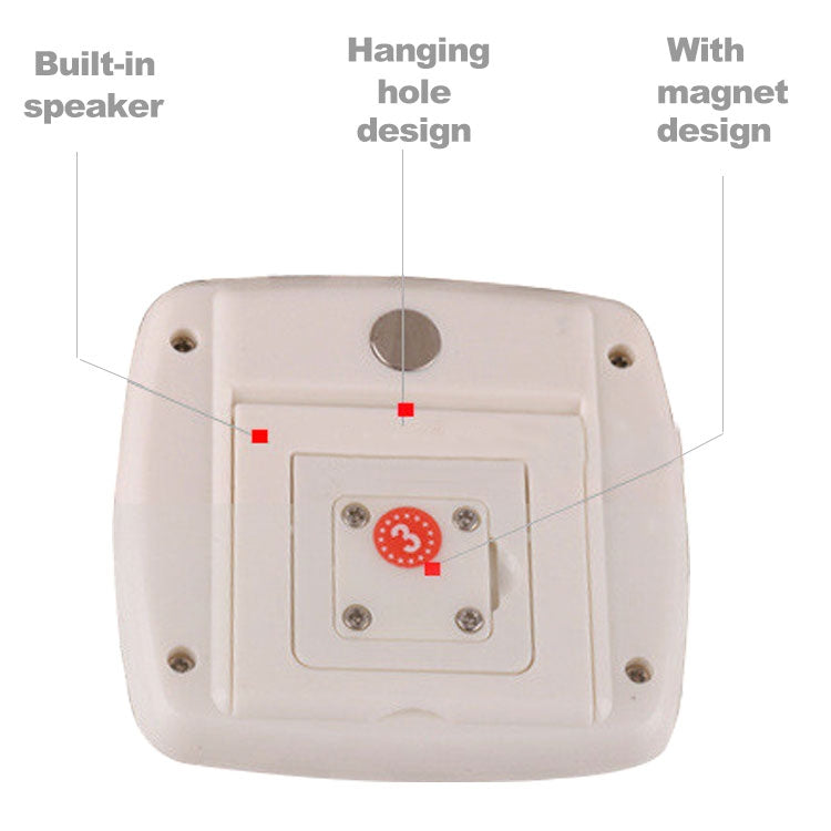 Digital Kitchen Timer with Loud Alarm and Magnetic Backing