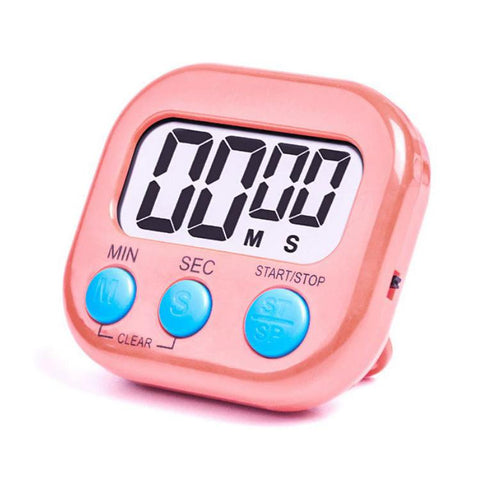 Timer da cucina digitale Allarme elettronico Supporto magnetico con display LCD per cucinare Cottura Sport Giochi Ufficio, HX103-2