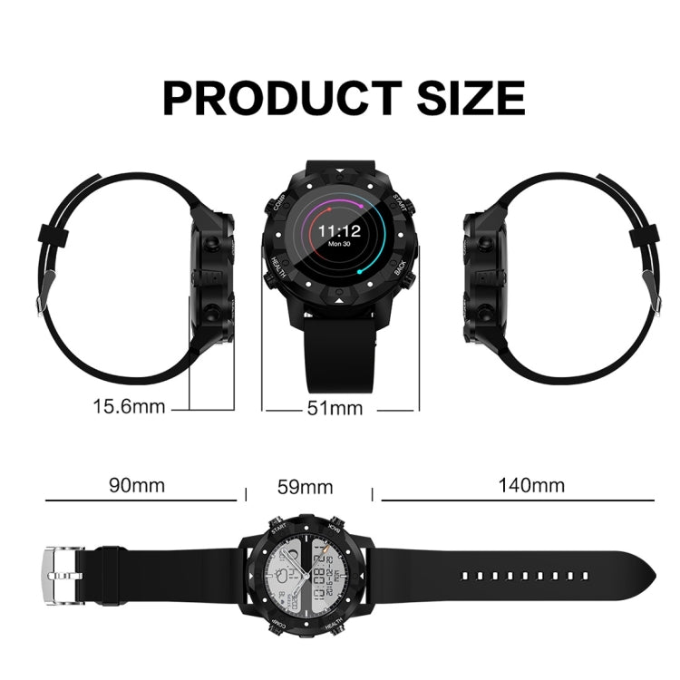 Smartwatch Bluetooth con display OLED S3 da 1,39 pollici, impermeabile IP67, supporto bussola/cardiofrequenzimetro/scheda SIM/navigazione GPS, compatibile con telefoni Android e iOS