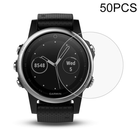 50 pezzi per pellicola in vetro temperato Garmin Fenix 5S 0,26 mm 2,5 D, For Garmin Fenix 5S - Novalix Store