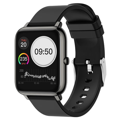 Montre intelligente P22 avec écran couleur IPS de 1,4 pouces, imperméable IP67, prise en charge de la caméra à distance/surveillance de la fréquence cardiaque/surveillance du son/promémorisation sédentaire/surveillance de la pression sanguine
