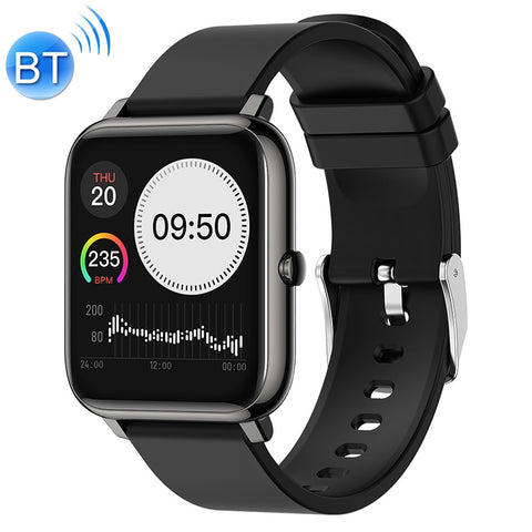 Montre intelligente P22 avec écran couleur IPS de 1,4 pouces, imperméable IP67, prise en charge de la caméra à distance/surveillance de la fréquence cardiaque/surveillance du son/promémorisation sédentaire/surveillance de la pression sanguine