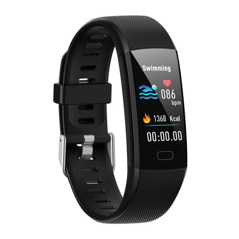 Y10 Bracciale intelligente con schermo a colori TFT da 0,96 pollici, promemoria chiamata di supporto/monitoraggio della frequenza cardiaca/monitoraggio della pressione sanguigna/monitoraggio del sonno/monitoraggio dell'ossigeno nel sangue