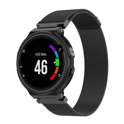Ceinture d'orologie milanaise pour Garmin Forerunner 235 26 cm, 26 cm