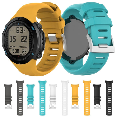 Cinturino in silicone Smart Watch per Suunto D6i