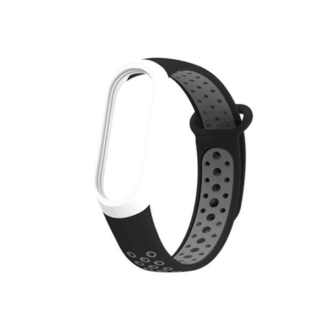 Ceinture pour orologio colorato avec ceinture de coton en silicone pour Xiaomi Mi Band 3 et 4