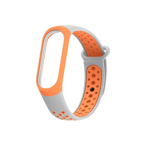 Cinturino per orologio colorato con cinturino da polso in silicone per Xiaomi Mi Band 3 e 4