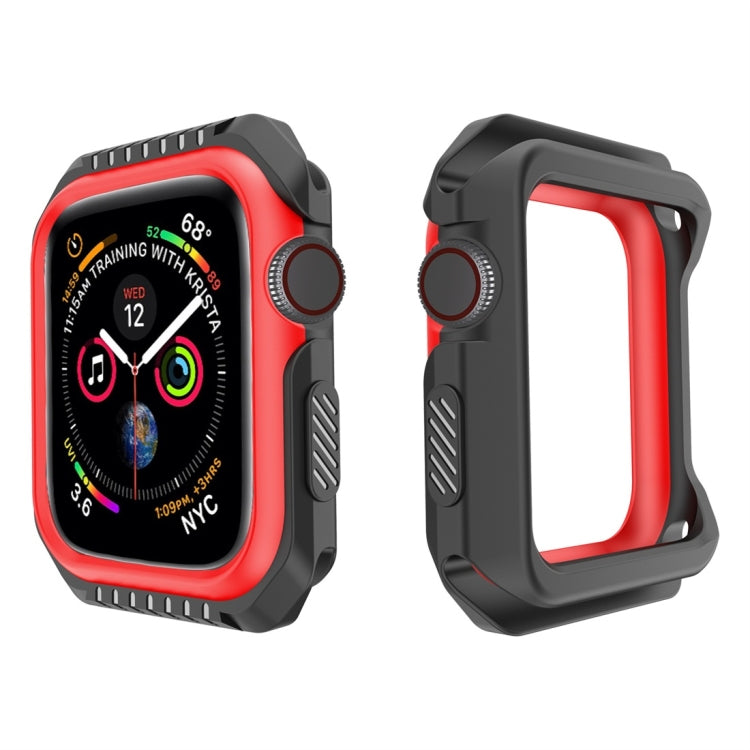 Smart Watch Shockproof Two Color Protective Case For Apple Watch Series 3 / 2 / 1 38mm, For Apple Watch Series 3 / 2 / 1 38mm (Black Red)               ...
