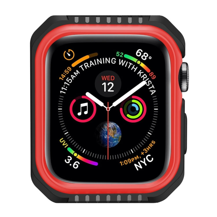 Smart Watch Shockproof Two Color Protective Case For Apple Watch Series 3 / 2 / 1 38mm, For Apple Watch Series 3 / 2 / 1 38mm (Black Red)               ...