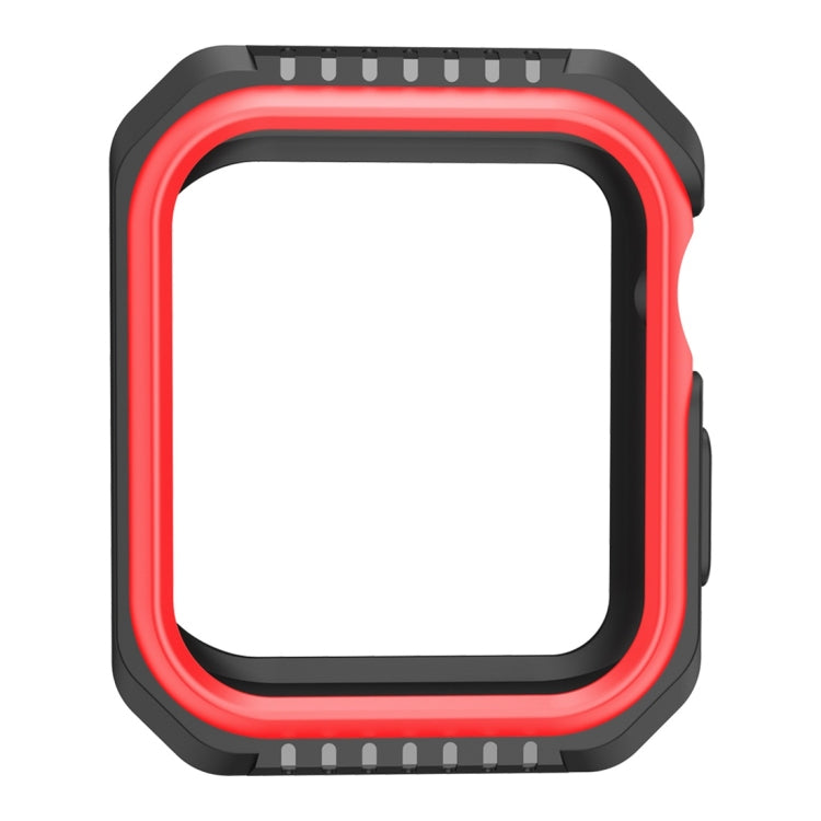 Smart Watch Shockproof Two Color Protective Case For Apple Watch Series 3 / 2 / 1 38mm, For Apple Watch Series 3 / 2 / 1 38mm (Black Red)               ...