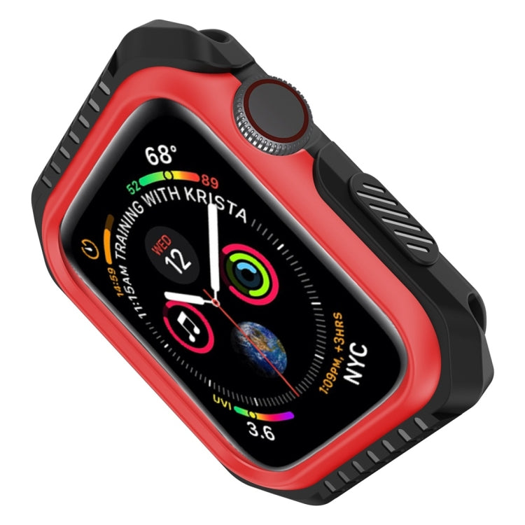 Smart Watch Shockproof Two Color Protective Case For Apple Watch Series 3 / 2 / 1 38mm, For Apple Watch Series 3 / 2 / 1 38mm (Black Red)               ...