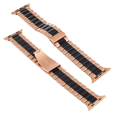 Per cinturino da polso in acciaio inossidabile per Apple Watch serie 7 41 mm / 6 e SE e 5 e 4 40 mm / 3 e 2 e 1 38 mm, For Apple Watch Series 8&7 41mm / SE 2&6&SE&5&4 40mm / 3&2&1 38mm, For Apple Watch Series 7 41mm / 6 & SE & 5 & 4 40mm / 3 & 2 & 1 38mm