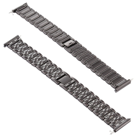 Per cinturino in acciaio inossidabile tempestato di diamanti Fitbit Versa