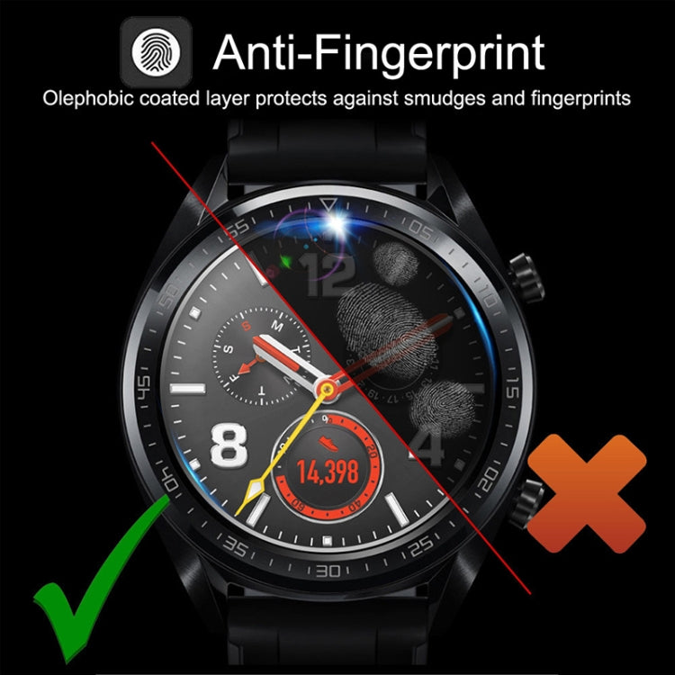35mm Diametral Universal Tempered Glass Film for Galaxy, LG, Sony, Huawei, Garmin, 35mm