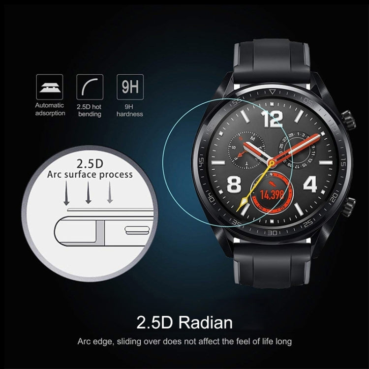 38mm Diametral Universal Tempered Glass Film for Galaxy, LG, Sony, Huawei, Garmin, 38mm