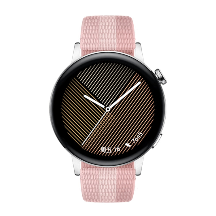 HUAWEI WATCH GT 3 Smart Watch 42mm Braided Wristband, 1.32 inch AMOLED Screen, Support Heart Rate Monitoring / GPS / 7-days Battery Life / NFC          ...