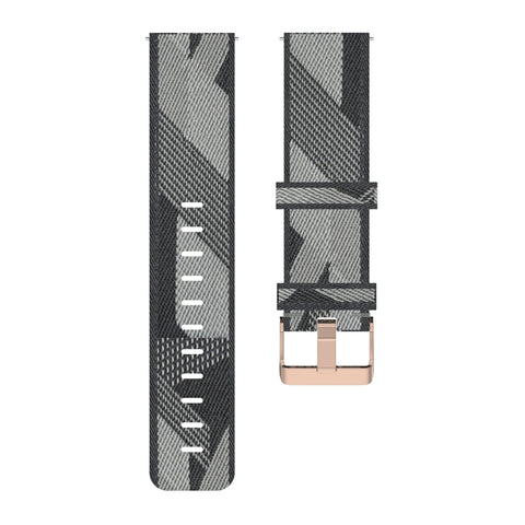 Cinturino in Nylon a Righe da 22 mm per Galaxy Watch 46 mm e Gear S3