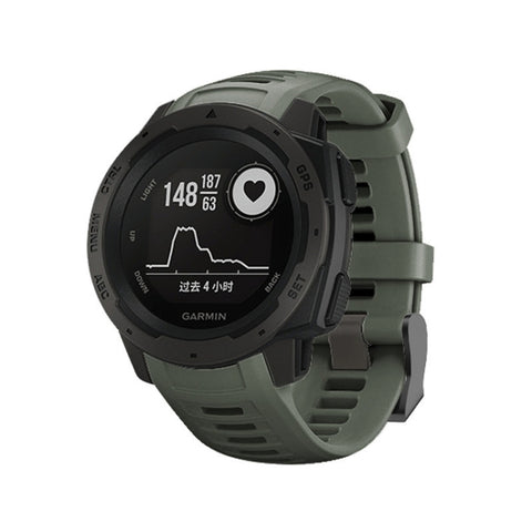 Cinturino en silicone pour Garmin Instinct 22 mm, hôte non inclus