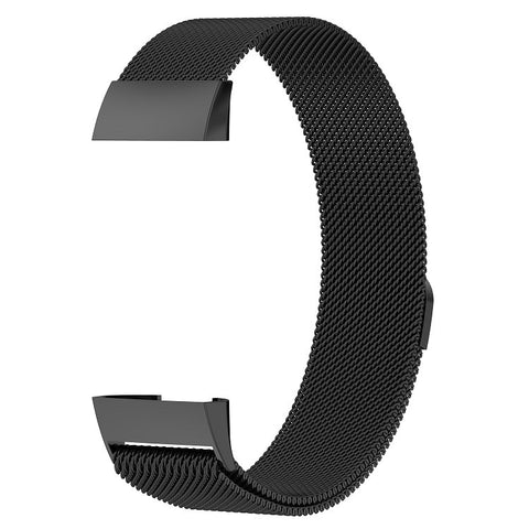 Cinturino magnetico in acciaio inossidabile per Fitbit Charge 3 -