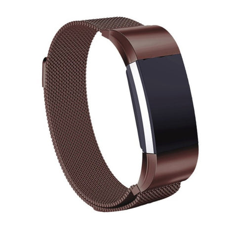Cinturino per orologio con magnete in acciaio inossidabile per FITBIT Charge 3, dimensioni: grande, 217x18 mm