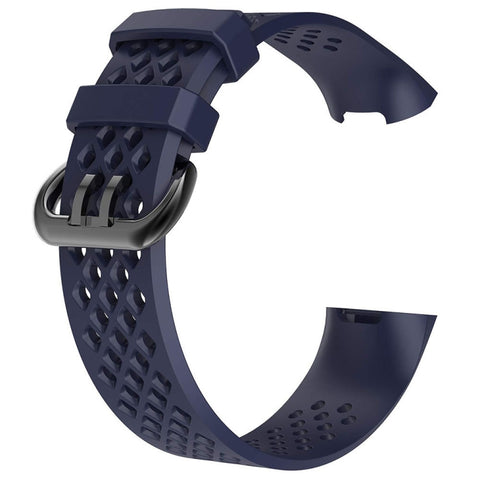 Cinturino Sportivo Regolabile per Fitbit Charge 3 con Foro Quadrato