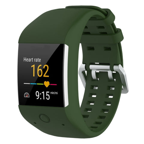 Cinturino in silicone sportivo per POLAR M600