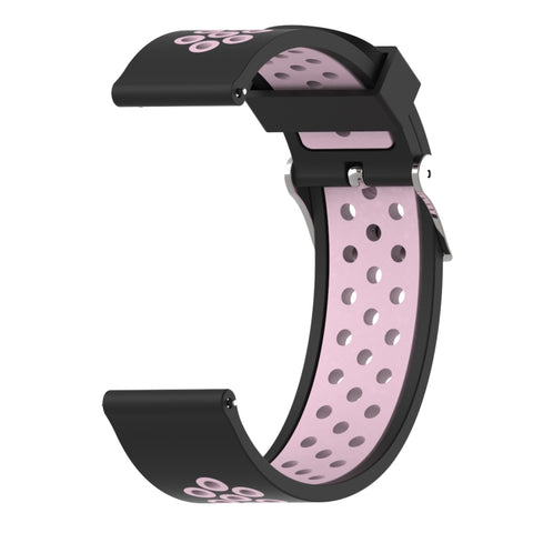 Cinturino sportivo in silicone bicolore per Xiaomi Huami Amazfit Bip Lite versione 22mm