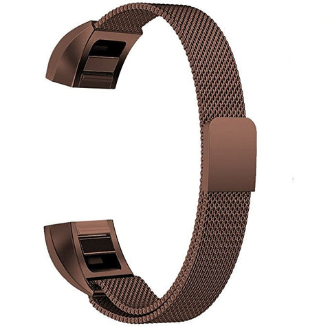 Cinturino per orologio magnetico in acciaio inossidabile per FITBIT Alta, dimensioni: piccolo, 130-170 mm